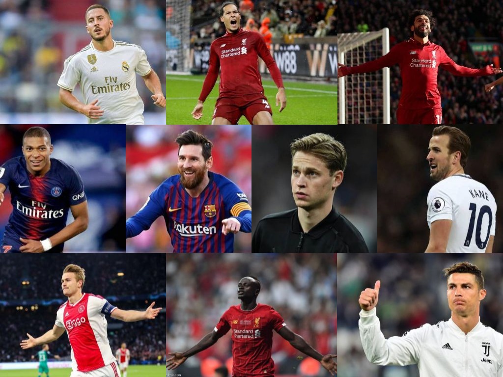 اللاعبون المرشحون لجائزة أفضل لاعب في العالم 2019